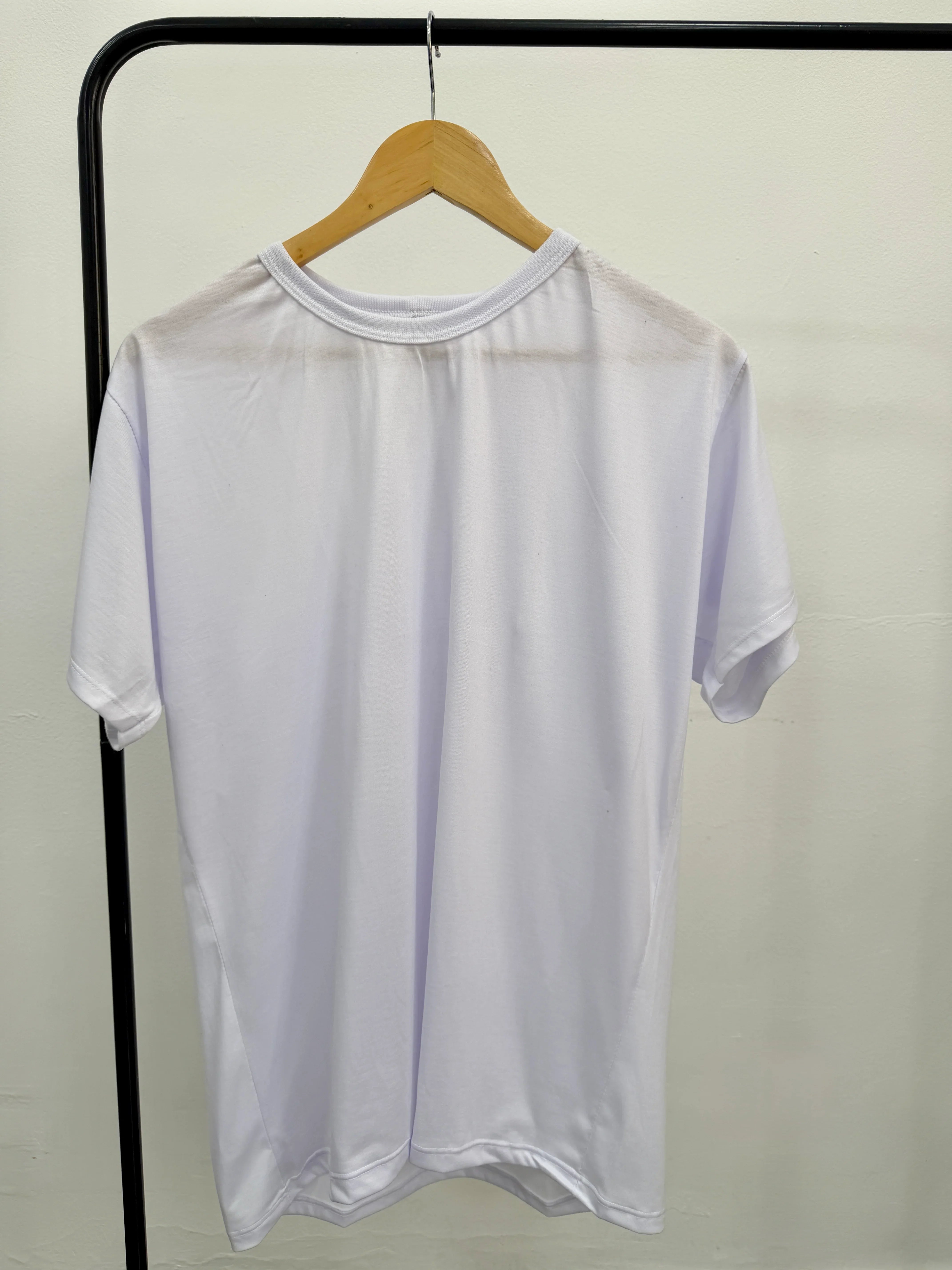 Camiseta Branca Balix modelo - Kit Uniforme Presídio