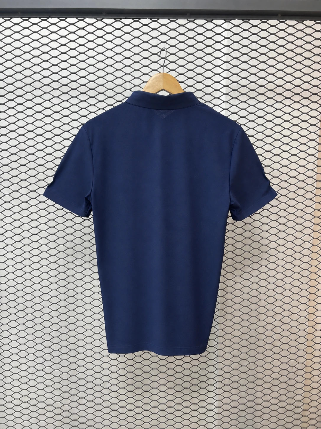 Camisa Polo Masculina Sem Costura em Poliamida