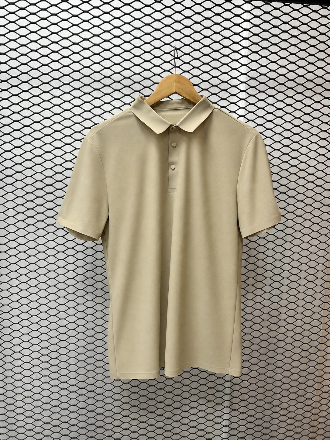 Camisa Polo Masculina Sem Costura em Poliamida