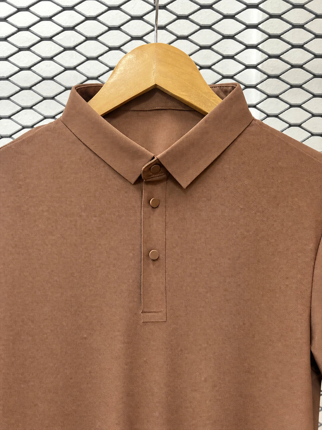 Camisa Polo Masculina Sem Costura em Poliamida