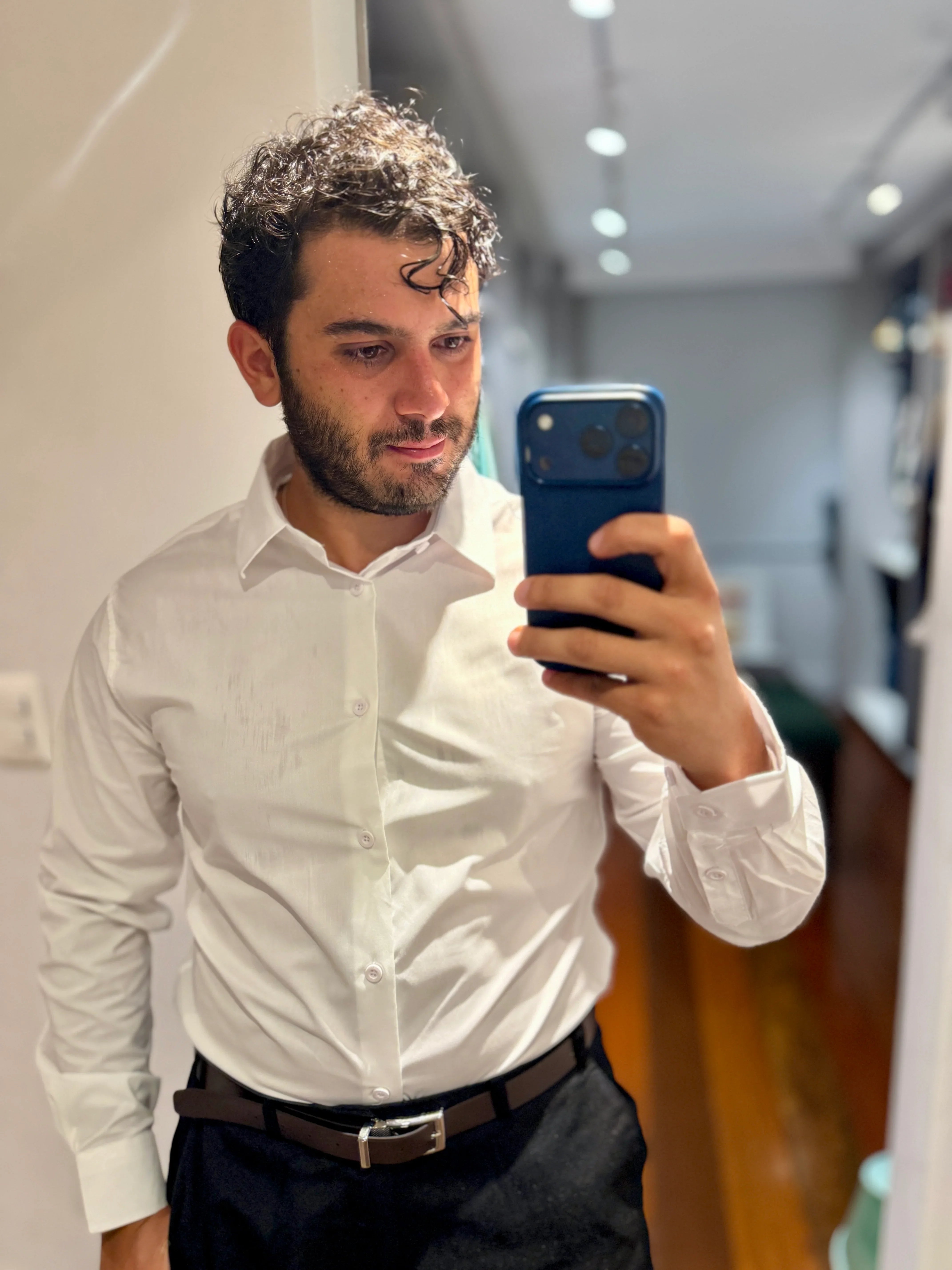 Camisa Social Manga Longa