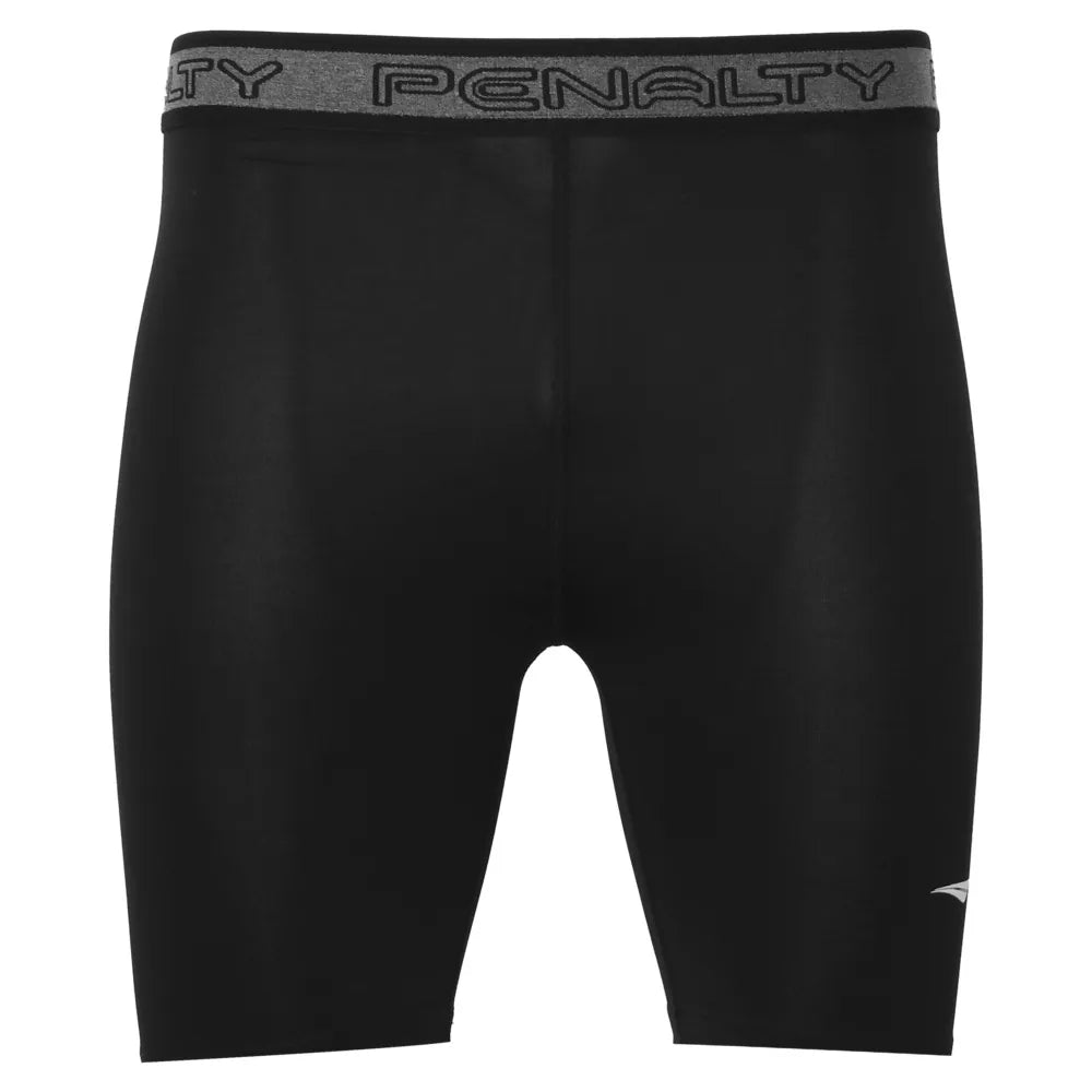 Bermuda de compressão Penalty Skin 185 preta, detalhe do modelo