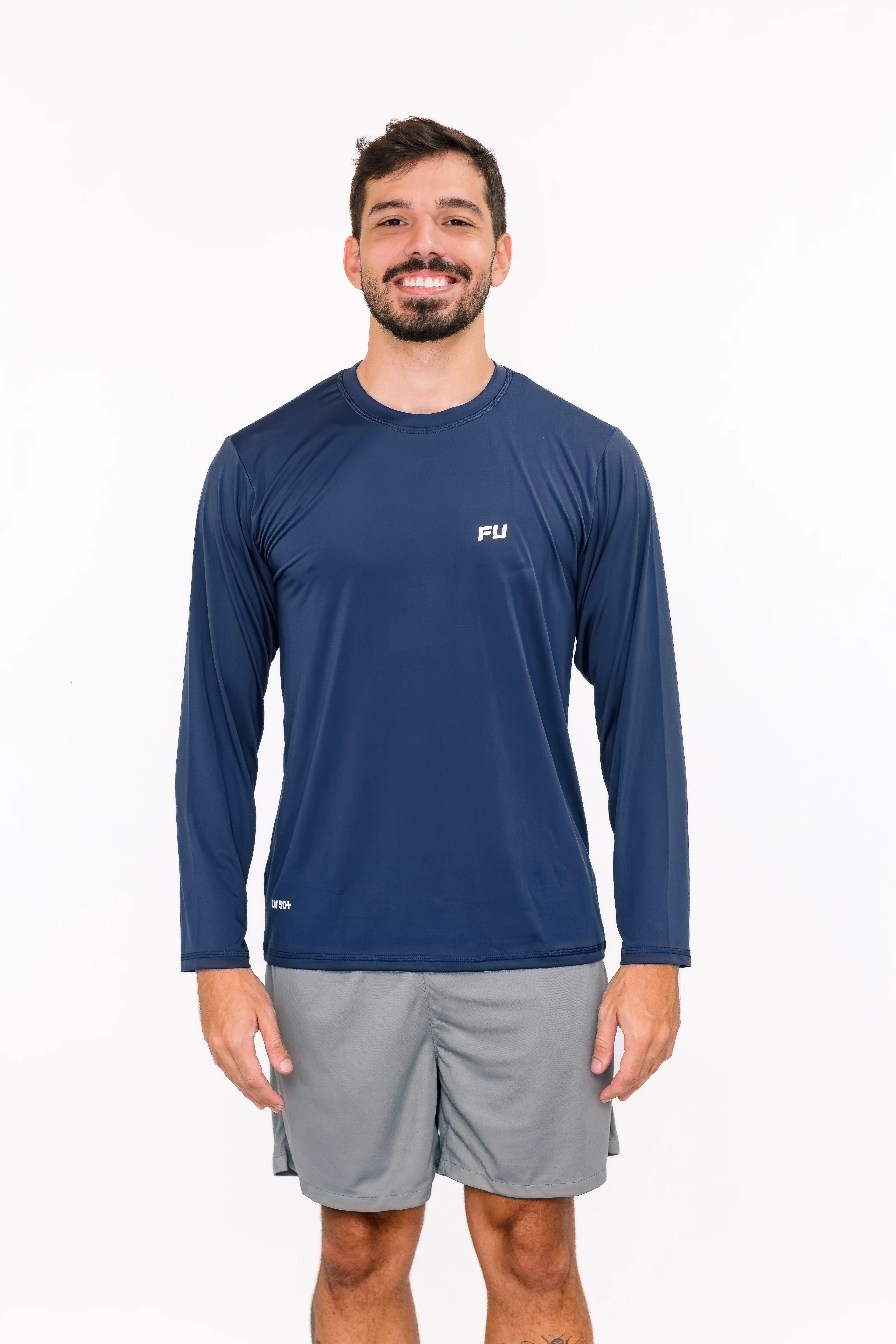 Camisa Masculina Proteção UV50 Manga Longa
