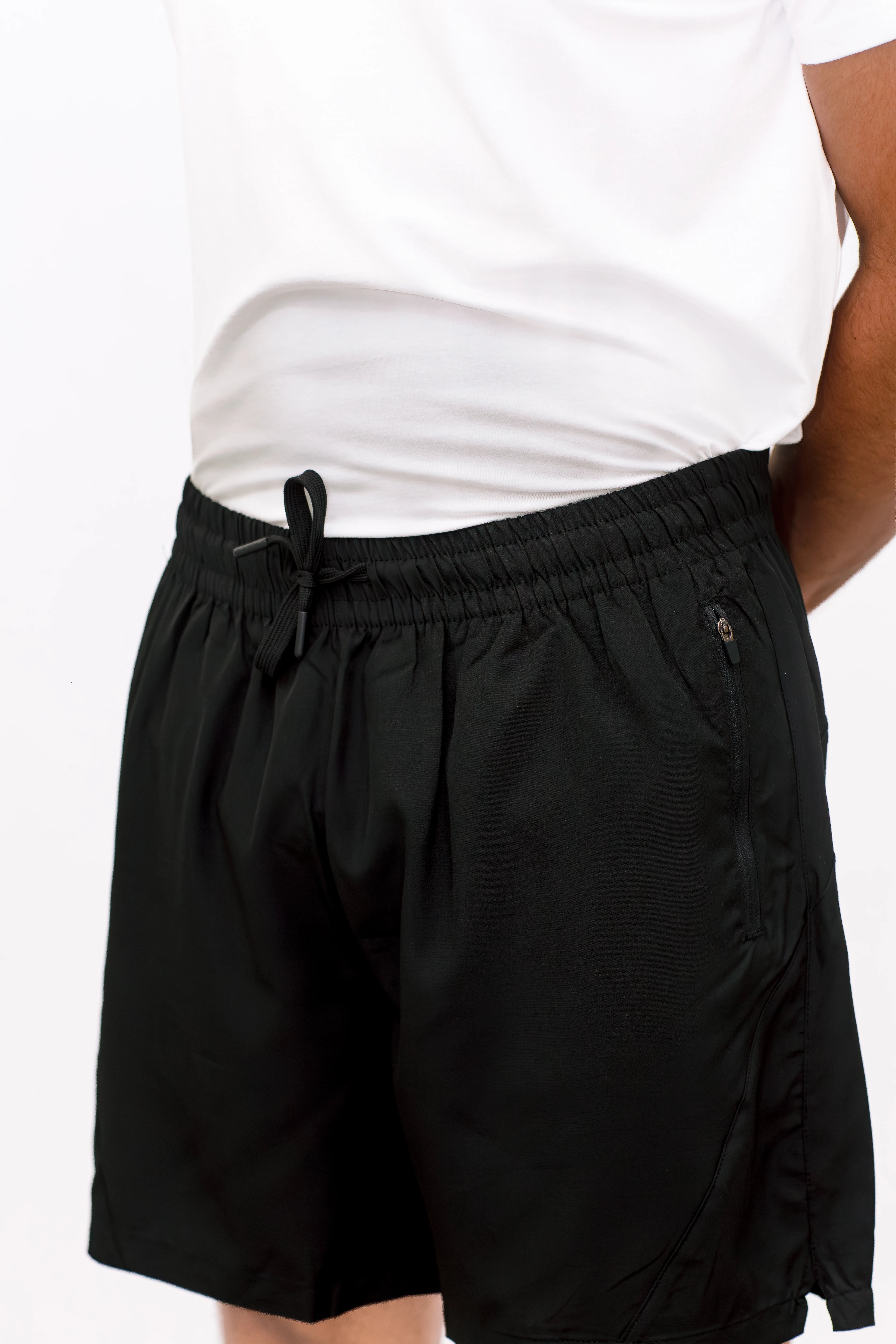 Short Tactel com Elastano e Zíper - Ideal para o seu treino