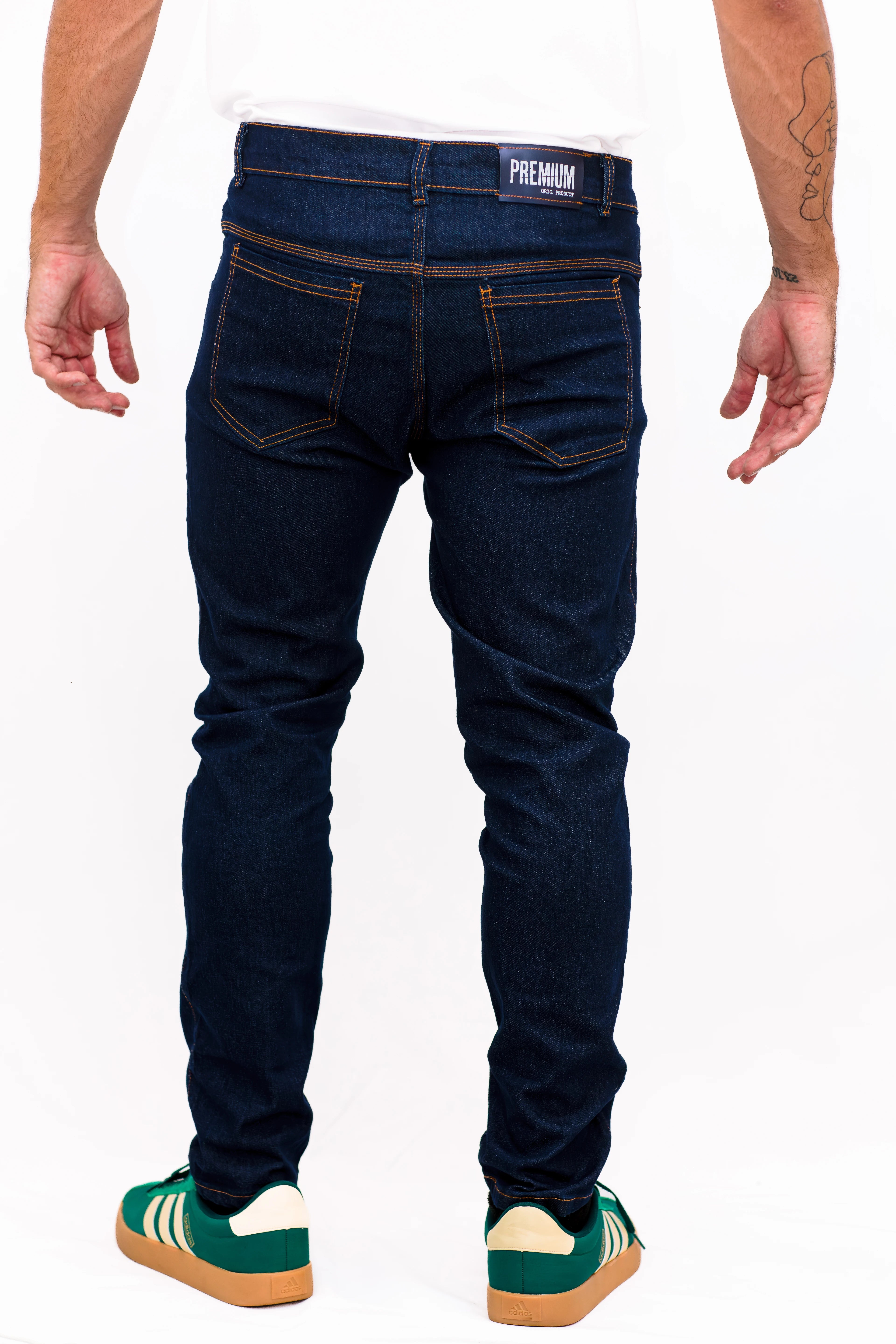 Calça Jeans Masculina com Lycra – Modelagem Básica e Confortável | Balix