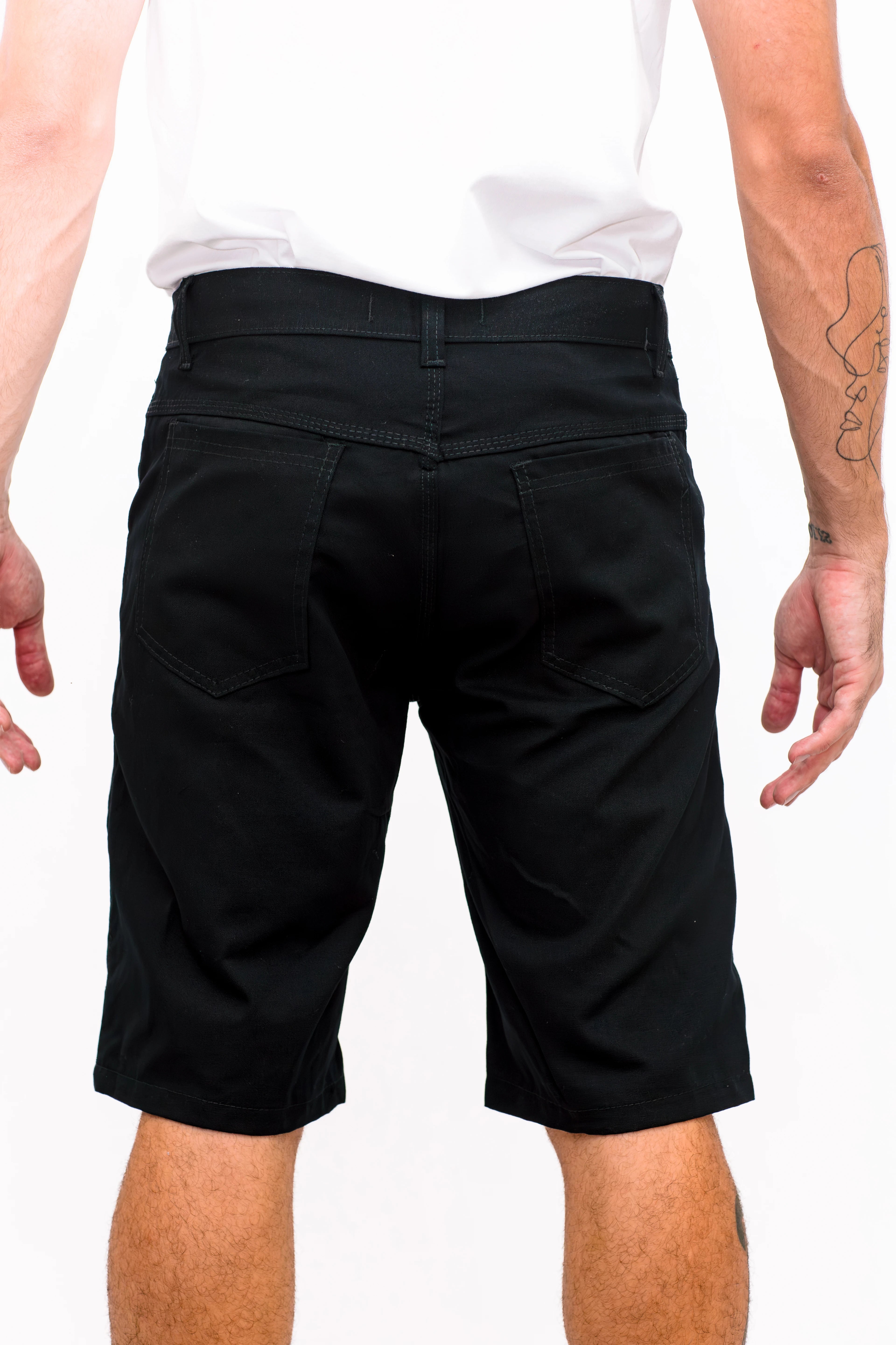 Bermuda Chino Masculina 100% Algodão | Corte reto | 4 Bolsos