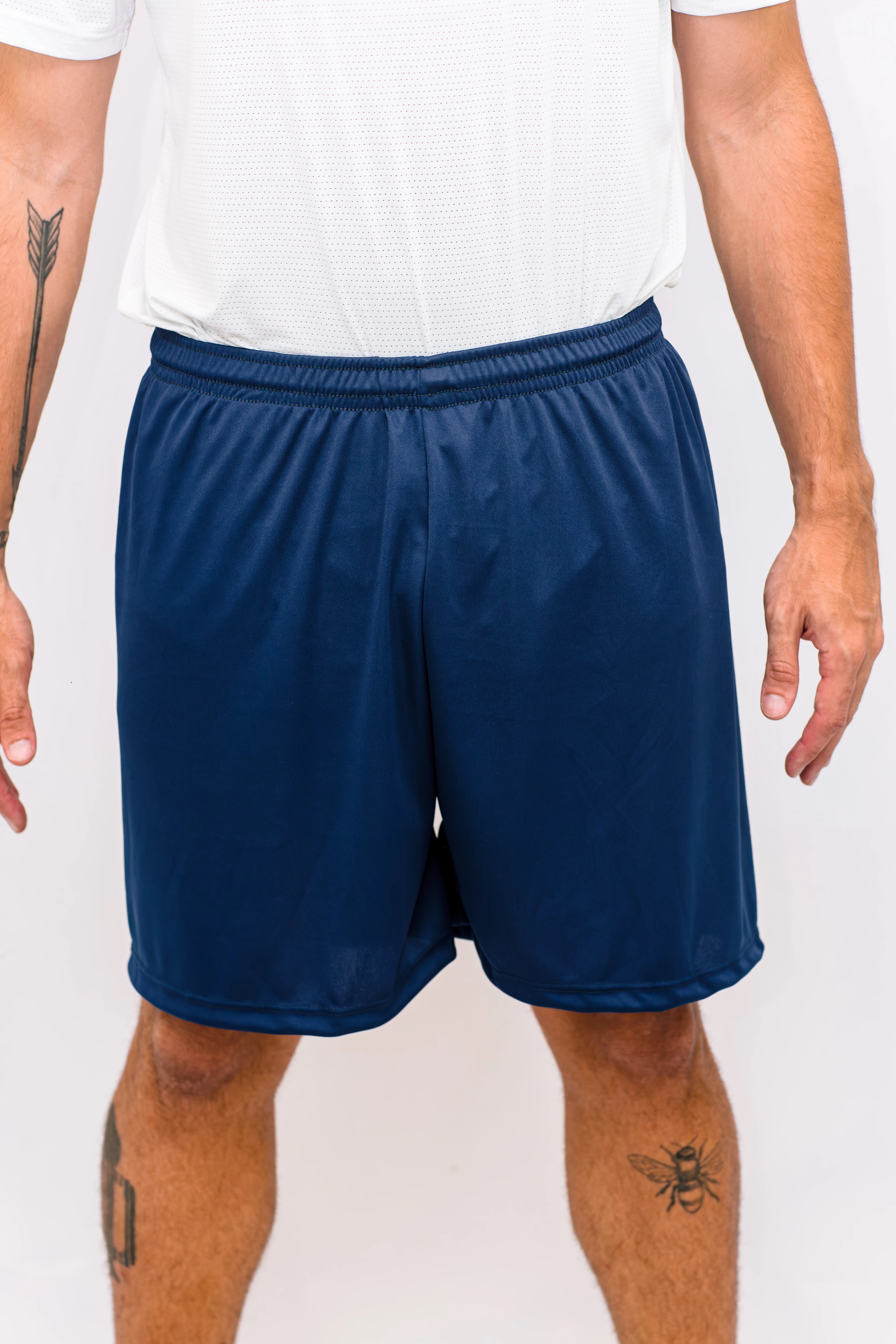 Short de Helanca Masculino Básico sem Bolso