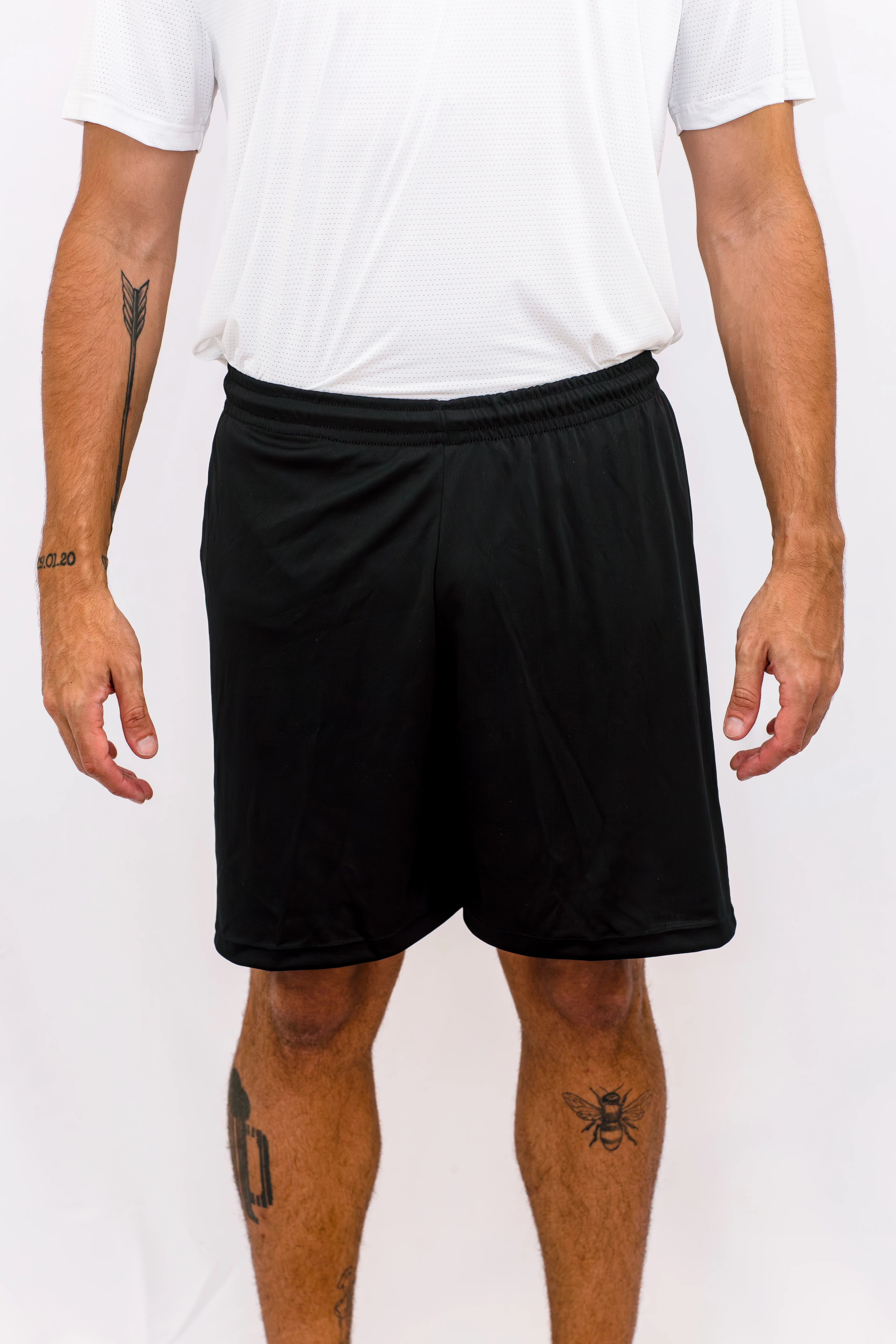 Short de Helanca Masculino Básico sem Bolso