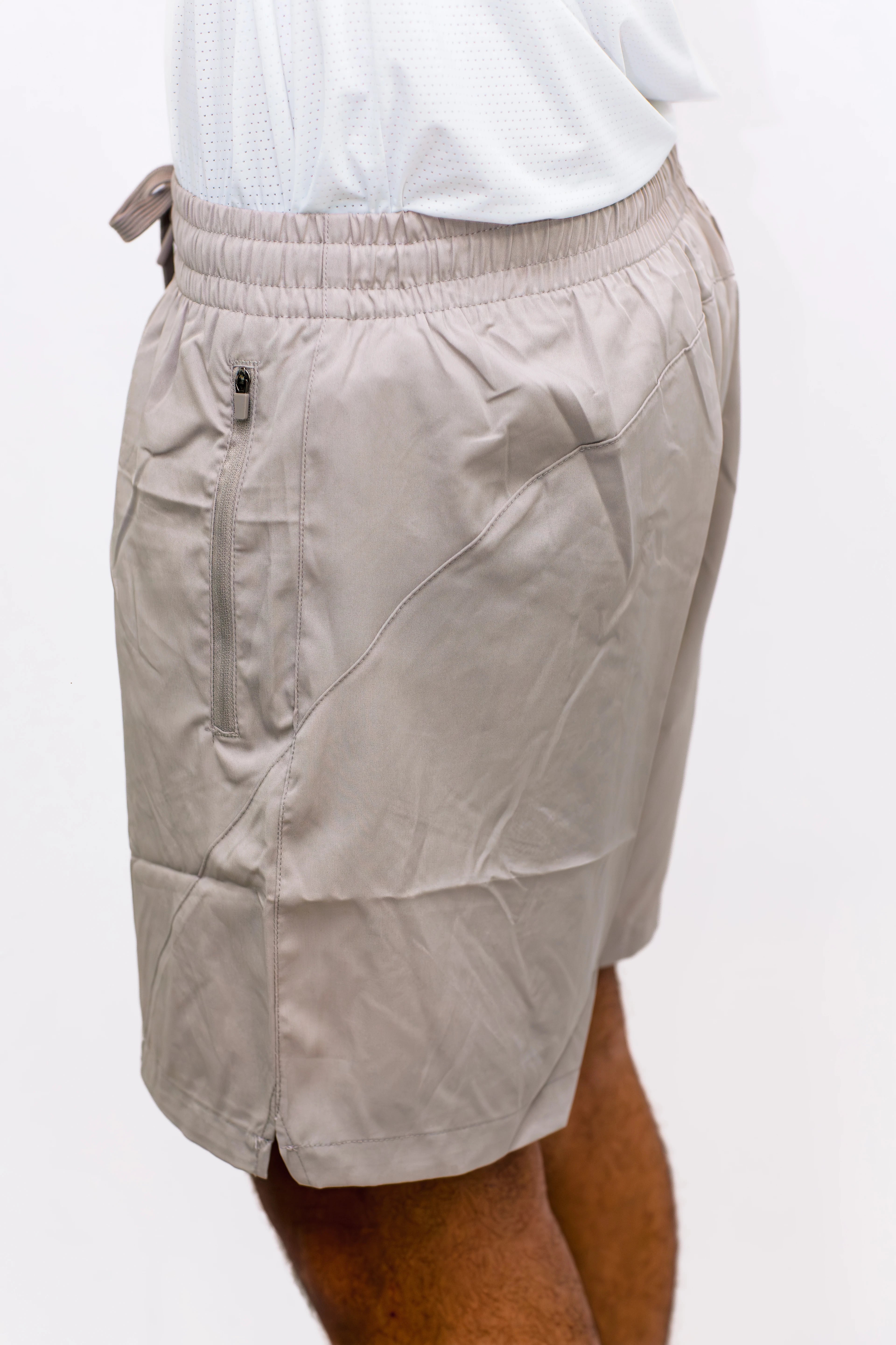 Short Tactel com Elastano e Zíper - Ideal para o seu treino