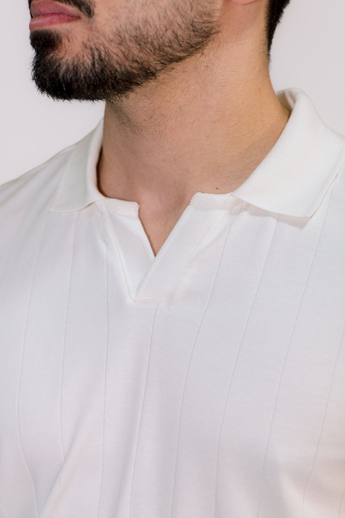 Camisa Polo Masculina Toscano Off White | Elegante e Casual