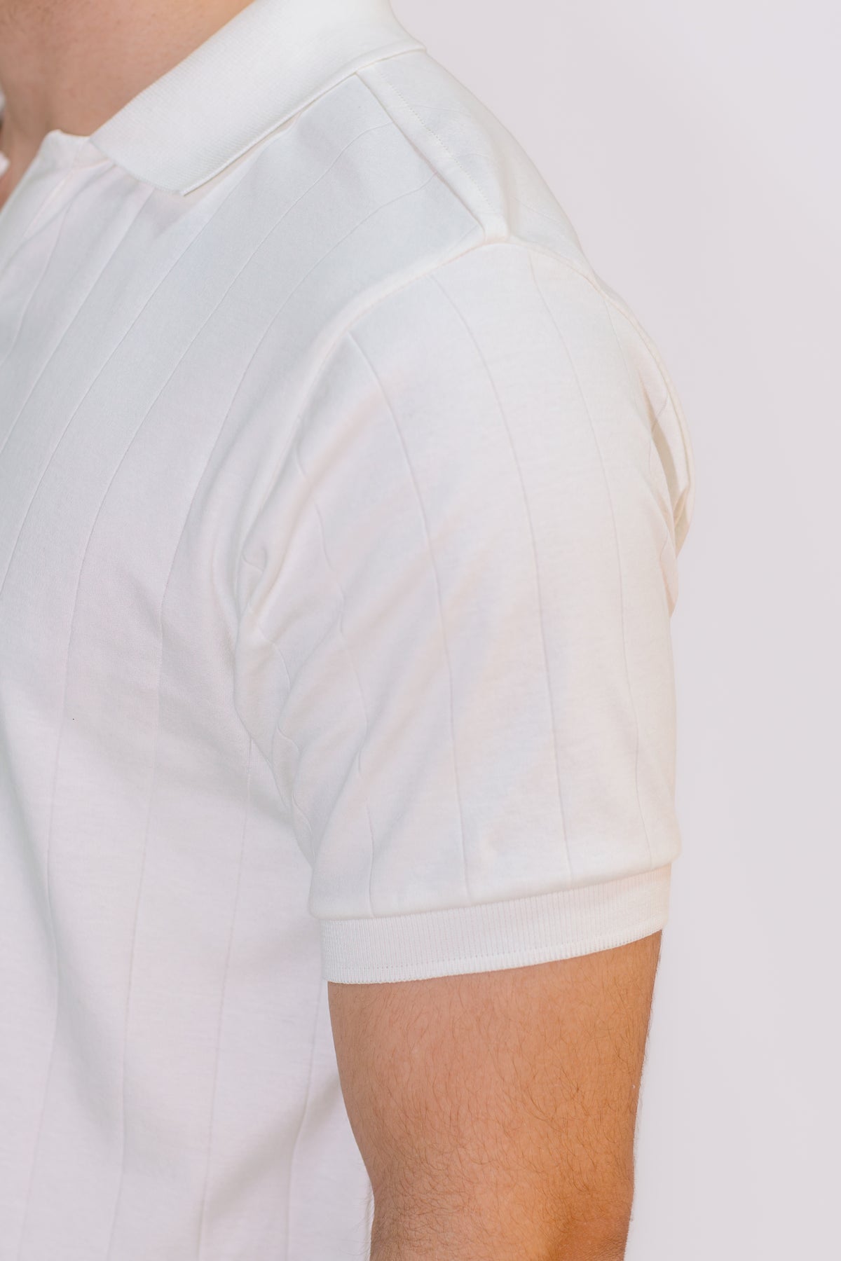Camisa Polo Masculina Toscano Off White | Elegante e Casual