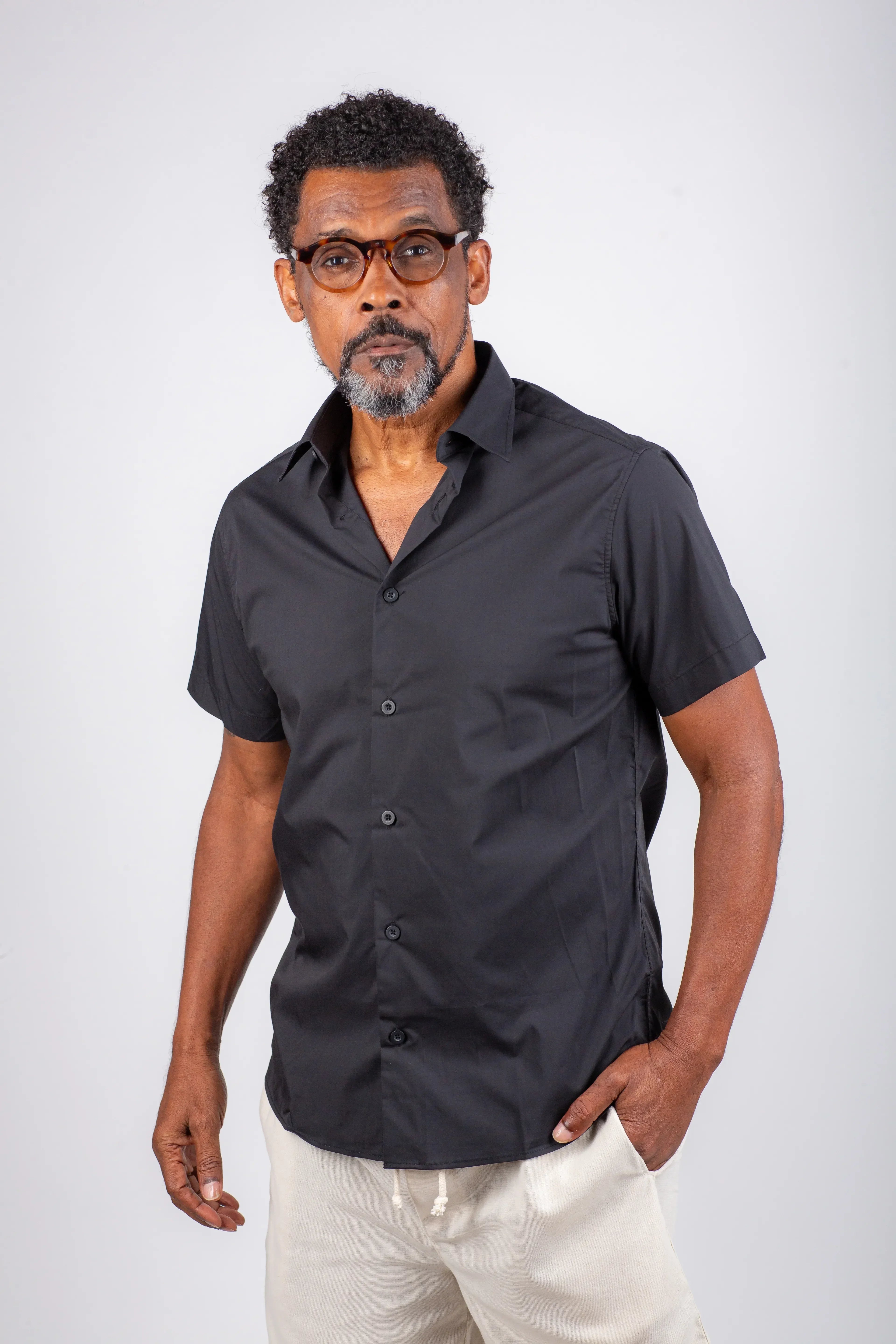 Camisa Social Manga Curta