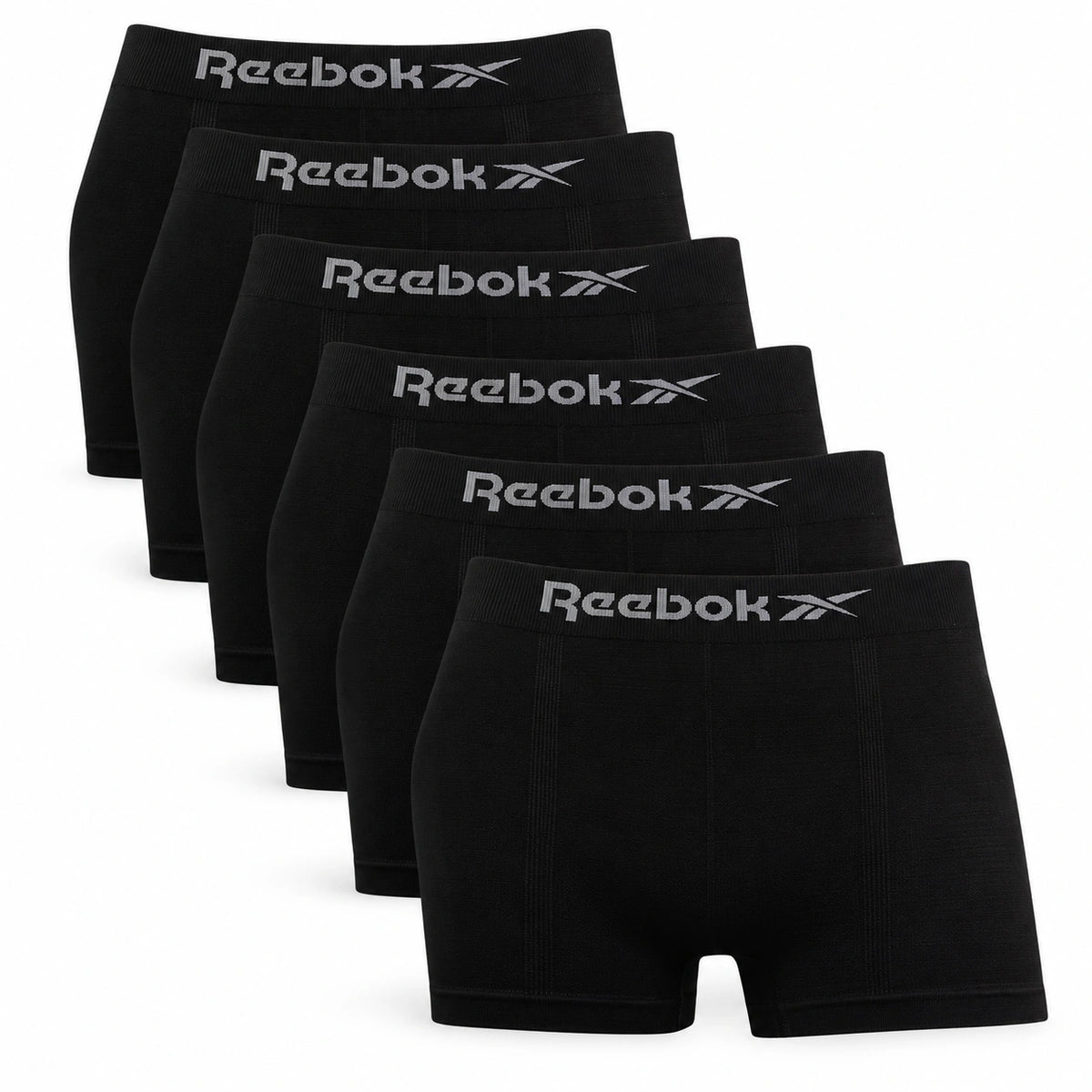 Kit 6 Cuecas Boxer Masculinas Reebok