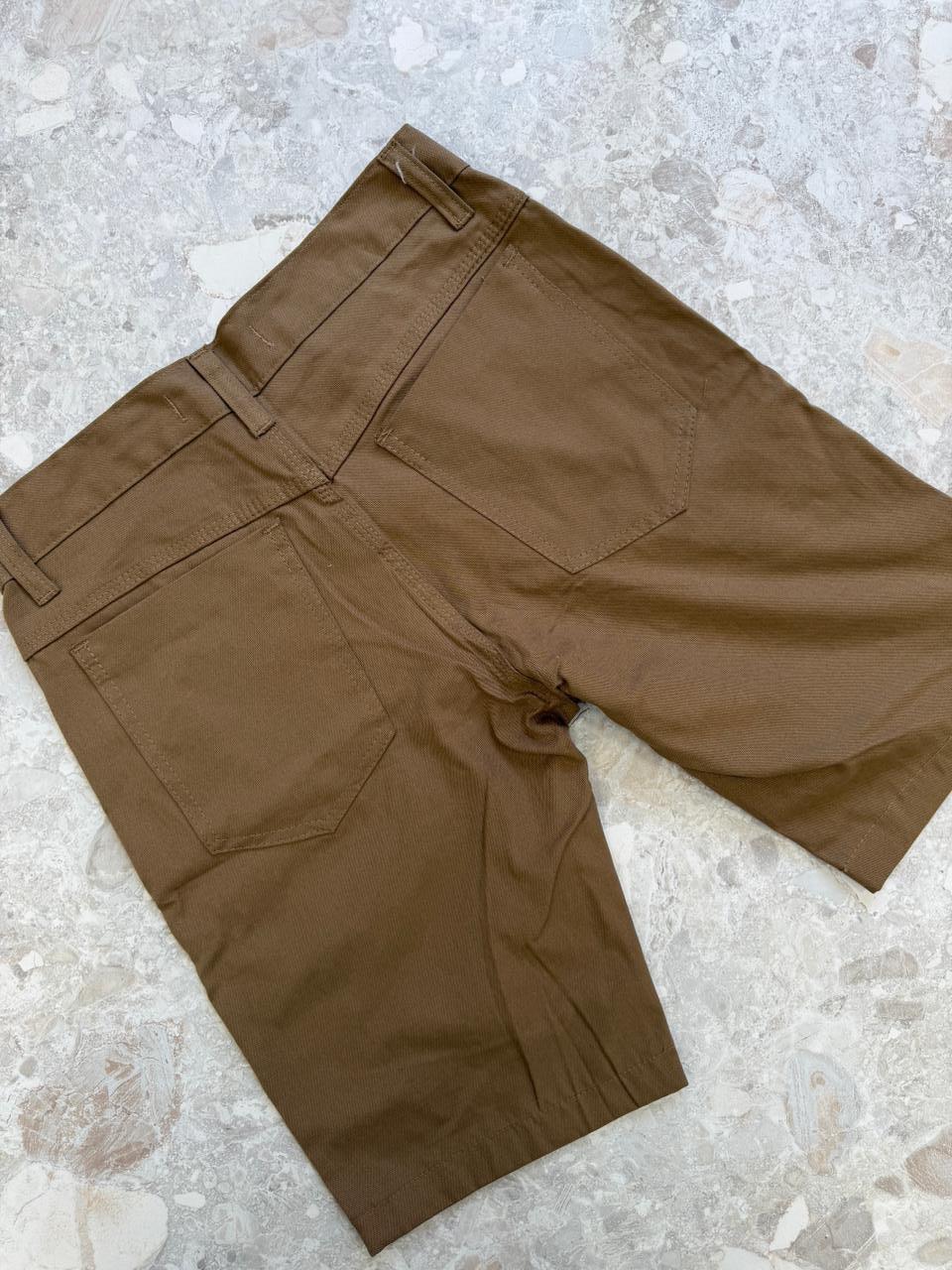 Bermuda Chino Masculina 100% Algodão | Corte reto | 4 Bolsos