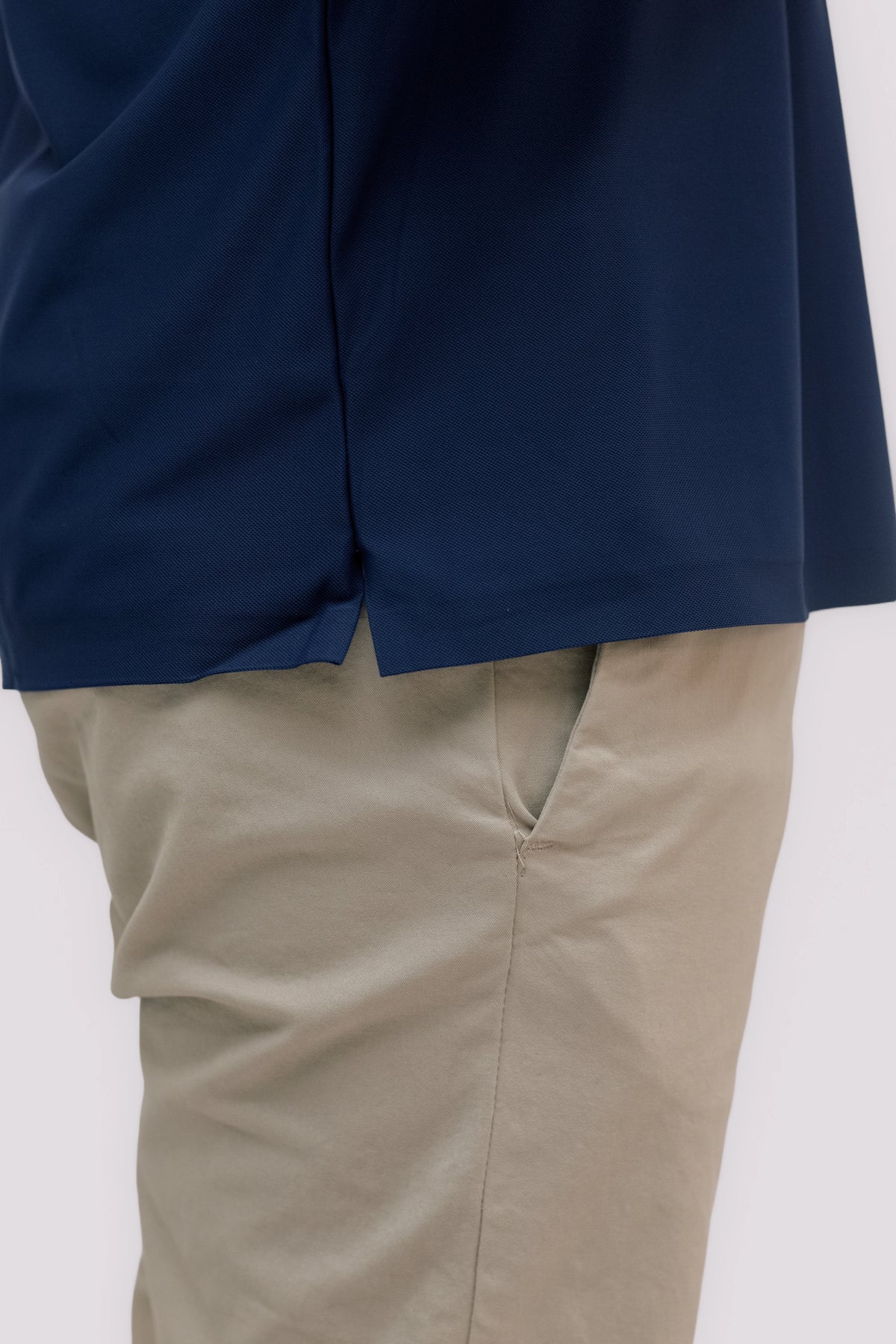 Camisa Polo Masculina Sem Costura em Poliamida