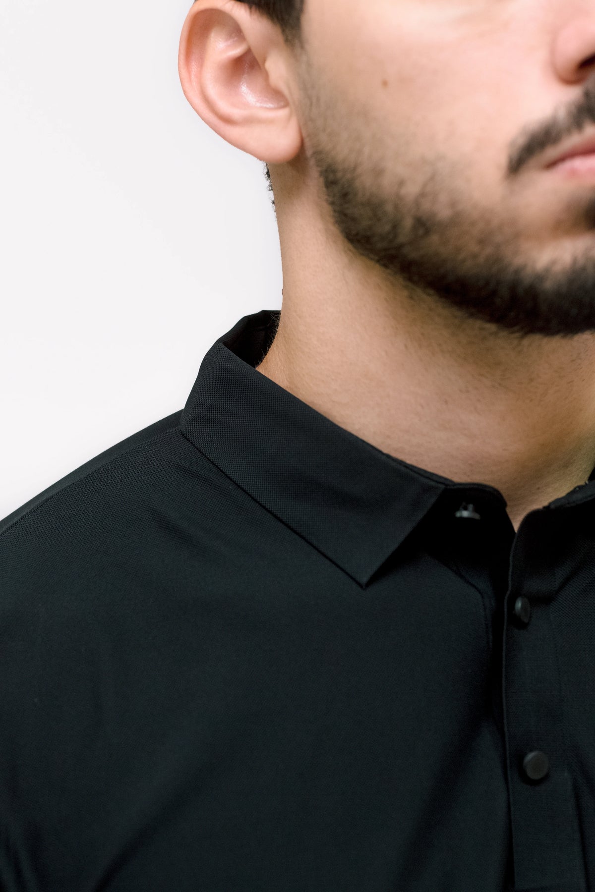 Camisa Polo Masculina Sem Costura em Poliamida