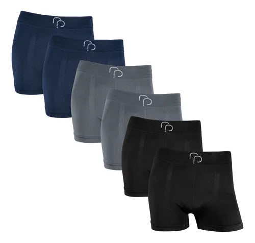 KIT CUECA BOXER ALTOMAX CONFORT BASIC 21016