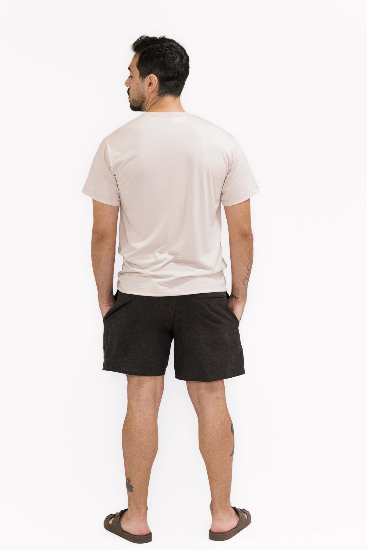Short esporte fino VSport Mauricinho vestido, vista traseira