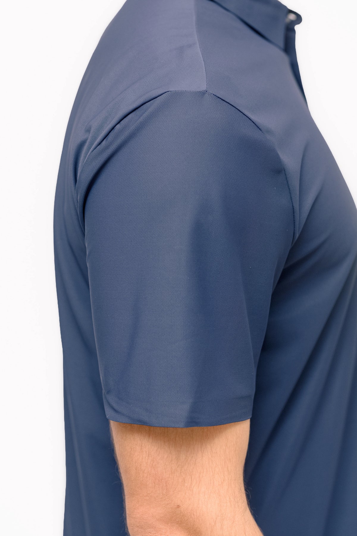 Camisa Polo Masculina Sem Costura em Poliamida